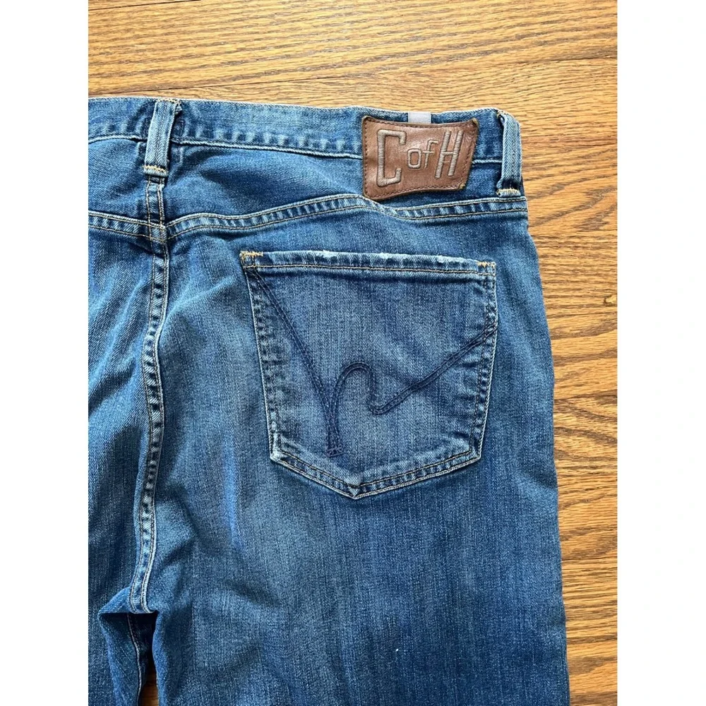 Citizens of Humanity Perfect Straight Leg Blue Jeans Mens 38 Classic Wash Denim